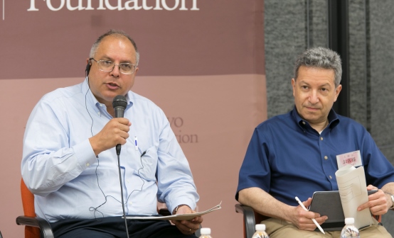 Anil K Kashyap, left, and David Weinstein